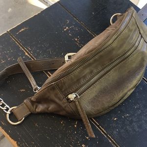 “Leather” fanny pack